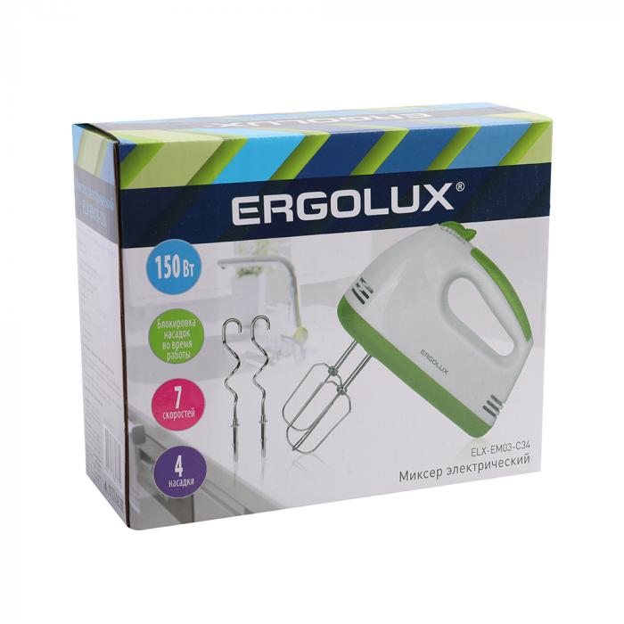 Миксер Ergolux ELX-EM03-C34
