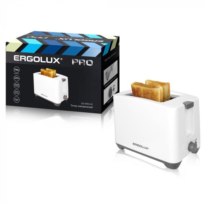 Тостер Ergolux PRO ELX-ET02-C31