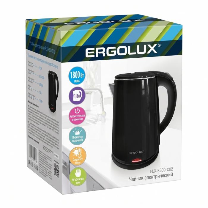 Чайник Ergolux ELX-KS09-C02